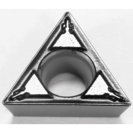 Triangle Turning Insert, Triangle, 3/4 in, TPMT, 0.0156 in, Carbide MPN:TPMT631ELB-AC8025P