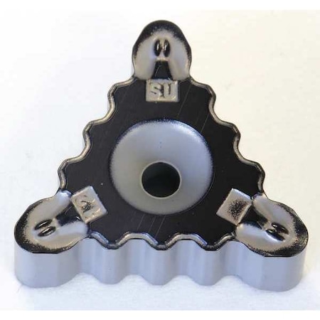 Triangle Turning Insert, Triangle, 0.3940 in, TRM, 0.0468 in, Carbide MPN:TRM551712-SU-AC8025P