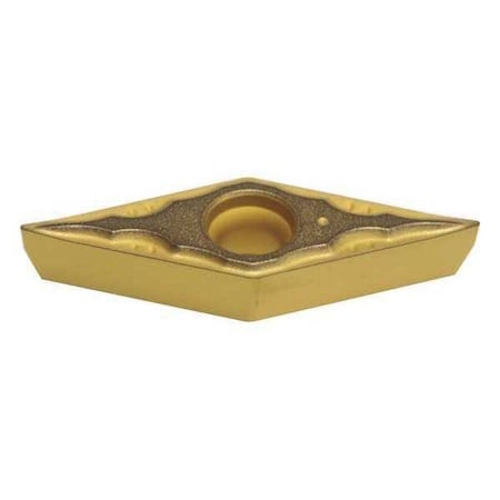 Turning Insert, Diamond, 0.25 in., VCGT, 1, Carbide MPN:VCGT221MESI-AC6030M