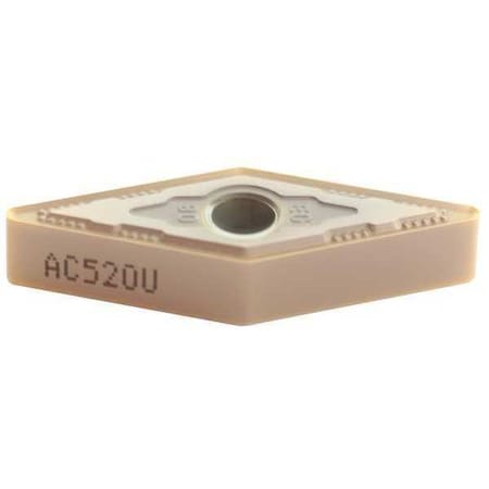 Turning Insert, Diamond, 0.375 in., VNMG, 2, Carbide MPN:VNMG332EEG-AC6040M
