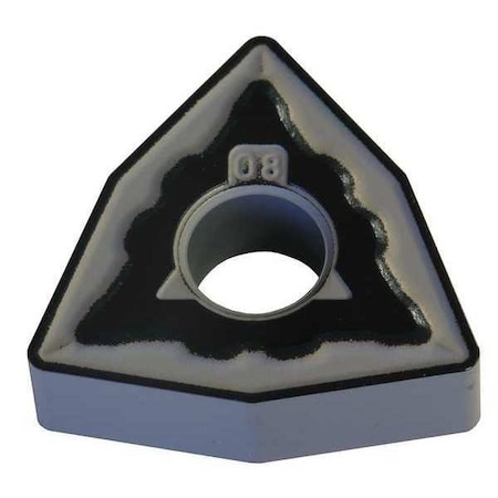 Turning Insert, Trigon, 0.5 in., WNMG, 2, Carbide MPN:WNMG432EEM-AC6030M