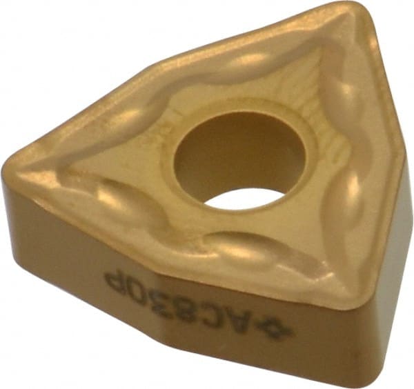 Turning Insert: WNMG433EMU AC830P, Carbide MPN:19RBAFU