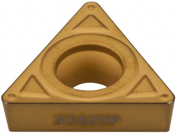 Turning Insert: TCMT32.52ENK AC830P, Carbide MPN:19RBWA0