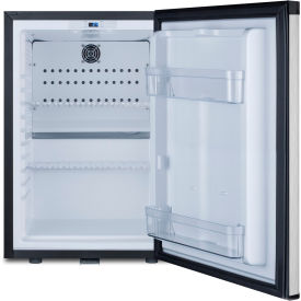 Summit Compact Minibar W/ Stainless Steel Door & Front Lock 15-7/8