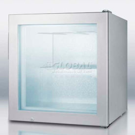 Summit-Compact Commercial Vodka Chiller Self-Closing Glass Door SCFU386VK