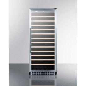 Summit-Single-Zone Wine Cellar W/Glass Door 202 Bottle Capacity 23-5/8