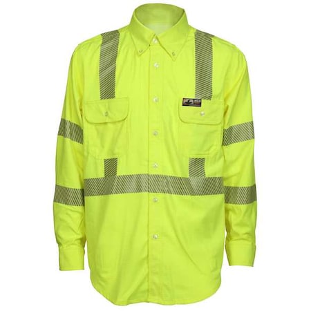 Men's FR Long Sleeve Shirt, 8.9 cal/sq cm, 2XL, Summit Breeze® MPN:SBS1027X2