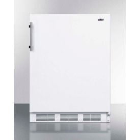 Summit-Freestanding Refrigerator-Freezer 5.1 Cu. Ft. 24