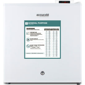 Accucold® Compact All Freezer 1.4 Cu. Ft. Capacity White FS24LGP