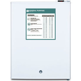 Accucold® Compact All Freezer 1.8 Cu. Ft. Capacity White FS30LGP