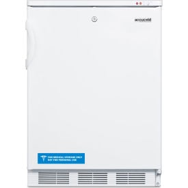 Accucold® Built In Under Counter All Freezer 3.5 Cu. Ft. Capacity White VT65MLBI