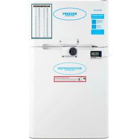 Accucold® General Purpose Refrigerator & Freezer Counter Height 3.2 Cu. Ft. Capacity White AGP34RFLCAL
