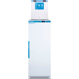 Accucold® All Refrigerator & Freezer Combination 13.4 Cu. Ft. Capacity Solid Door ARS12PV-FS24LSTACKMED2