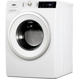 Summit Appliance Washer & Heat Pump Dryer Combo Set 3 Prong White SLS24W3P