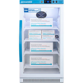 Accucold Upright Controlled Room Temperature Cabinet 2.83 Cu.Ft. Capacity Glass Door ARG31PVBIADA-CRT