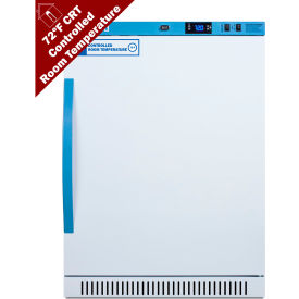 Accucold Upright Controlled Room Temperature Cabinet 6 Cu.Ft. Capacity 109 lb. Weight Solid Door ARS6PV-CRT