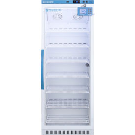 Accucold Upright Vaccine Refrigerator 12 Cu. Ft. Wire Shelves Glass Door ARG12PVDL2B