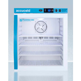 Accucold Pharma-Vac Performance Series Compact Vaccine Refrigerator 1 Cu.Ft. Glass Door ARG1PV
