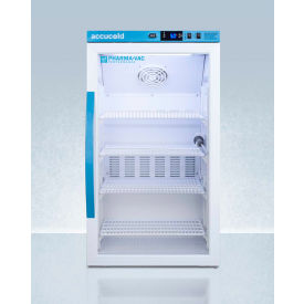 Accucold Pharma-Vac Performance Series Counter Height Refrigerator 3 Cu.Ft Glass Door ARG3PV