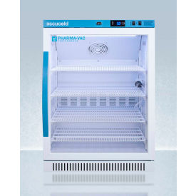Accucold Pharma-Vac Performance Series ADA Height Vaccine Refrigerator 6 Cu.Ft. Glass Door ARG6PV