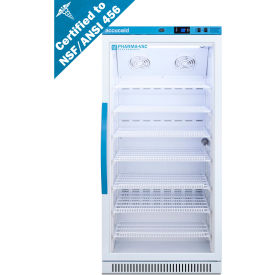 Accucold Upright Vaccine Refrigerator 8 Cu.Ft. Capacity Glass Door ARG8PV456