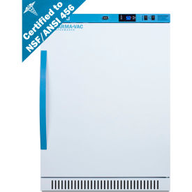 Accucold ADA Height Vaccine Refrigerator 6 Cu.Ft. Capacity 115 lb. Weight Solid Door ARS6PV456