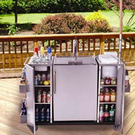 Summit-Stainless Steel Outdoor Serving Cart 61