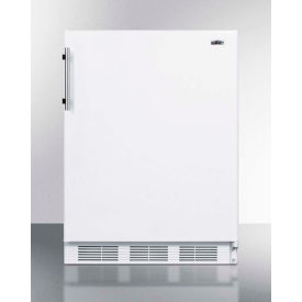 Summit Freestanding Counter Height All Refrigerator 5.5 Cu. Ft. White FF61W