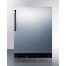 Summit ADA Comp Built In Undercounter All Refrigerator 5.5 Cu. Ft. Stainless Steel FF63BKCSSADA