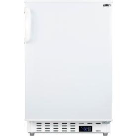 Summit Appliance Built In Undercounter ADA Freezer Solid Door 2.68 Cu. Ft. White ALFZ36