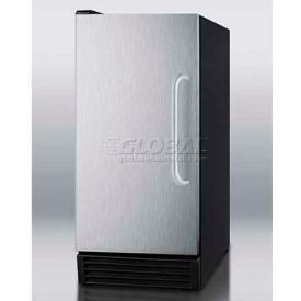 Summit-Undercounter Icemaker Automatic Defrost 50 Lbs./24 Hrs. Built-In or Freestanding BIM44G