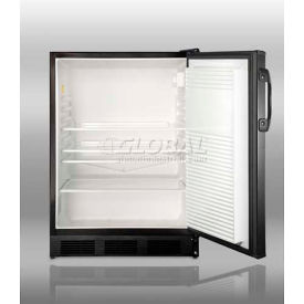 Summit ADA Comp Freestanding Refrigerator 5.5 Cu. Ft. Black AL752BK