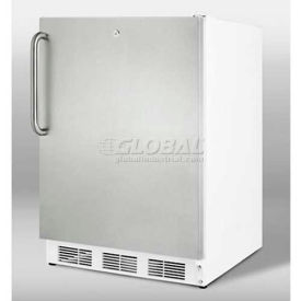 Summit-ADA Comp All-Refrigerator For Freestanding Use S/S Door Lock FF6LW7SSTBADA