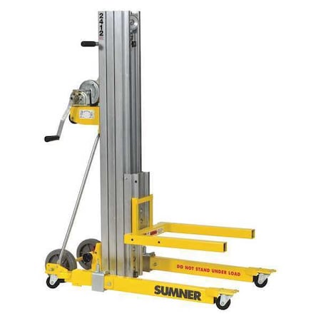400 lb. Cap Contractor Lift, Load Cap. 450 lb. MPN:784750