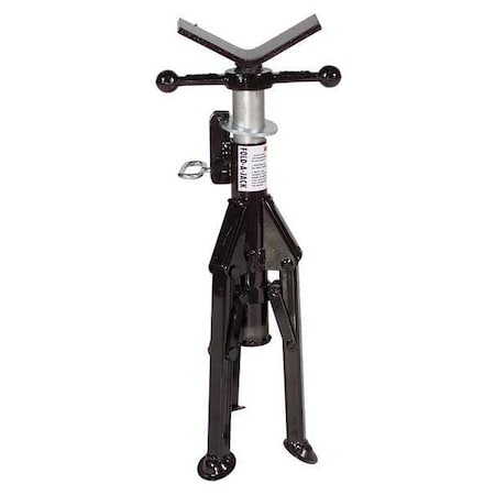 LO HEAVY DUTY FOLD-A-JACK WITH V-HEAD MPN:4000