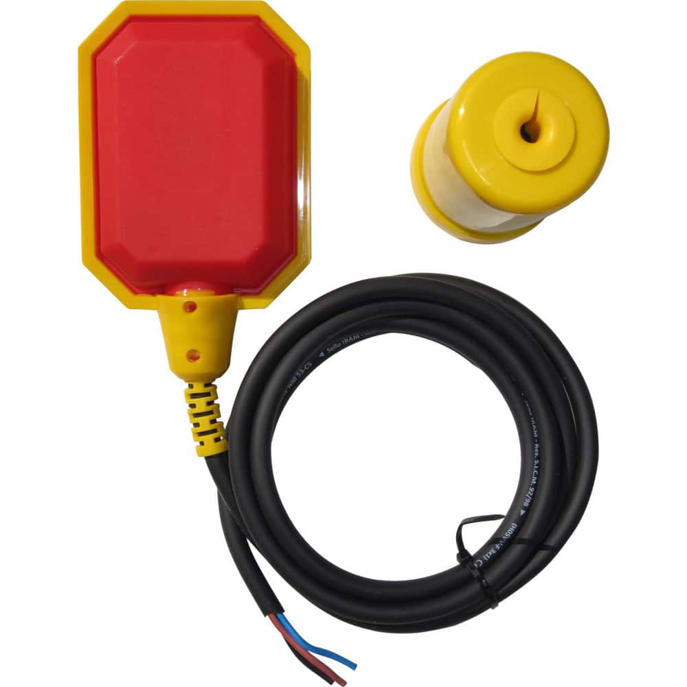 Float Switches; Pump Type: Float Switch; For Use With: Sump/Grinder Pumps; Float Style: Weighted Control Float Switch; Voltage (AC): 3.3V DC; 120V AC; 220V AC; 12V DC; Horsepower: 1/2; Amperage Rating: 13.0000; Cord Length: 6; MPN:SA-2359-2-RAW