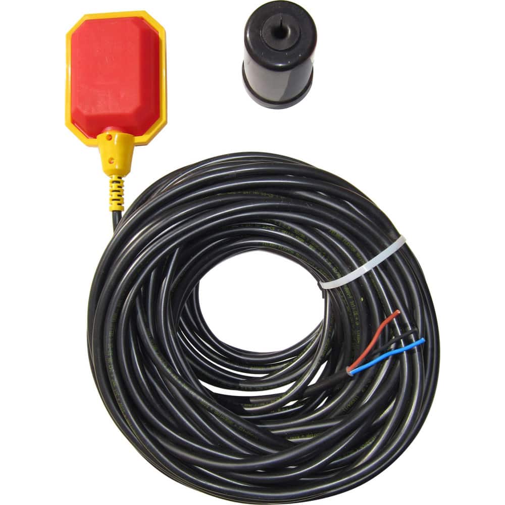 Float Switches; Pump Type: Float Switch; For Use With: Sump/Grinder Pumps; Float Style: Weighted Control Float Switch; Voltage (AC): 3.3V DC; 120V AC; 220V AC; 12V DC; Horsepower: 1/2; Amperage Rating: 13.0000; Cord Length: 100; MPN:SA-2359-33-RAW