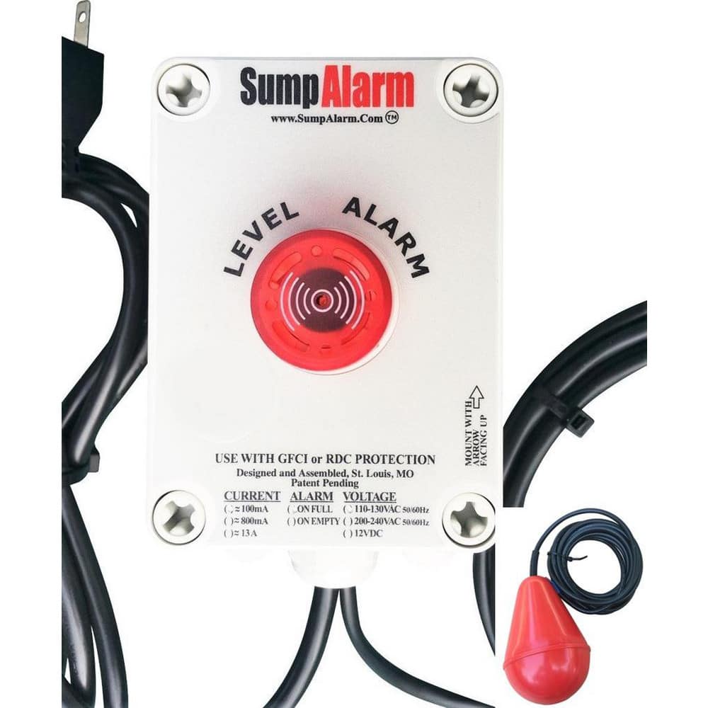 High-Water Alarms; Maximum Operating Temperature C: 60.000 ; Voltage: 100-120V AC ; Material: Polycarbonate ; Indoor/Outdoor: Indoor; Outdoor ; Connectivity: None ; Alarm Level: Red warning light; 90DB Horn MPN:SA-120V-1L-33SB