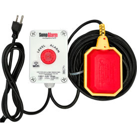 Sump Alarm High Water Alarm 120V 100' Float Wi-Fi Enabled SA-120V-1L-100F-WIFI