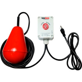 Sump Alarm High Water Alarm 120V 100' SludgeBoss SA-120V-1L-100SB
