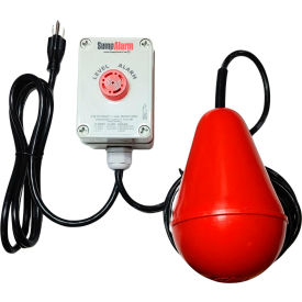 Sump Alarm High Water Alarm 120V 16' SludgeBoss SA-120V-1L-16SB