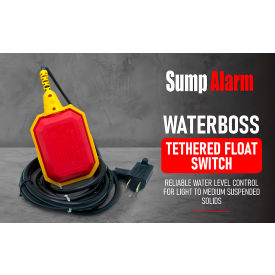 Sump Alarm 3100 Float Switch Piggyback Connector 10' Retail SA-3100-3-US-RETAIL