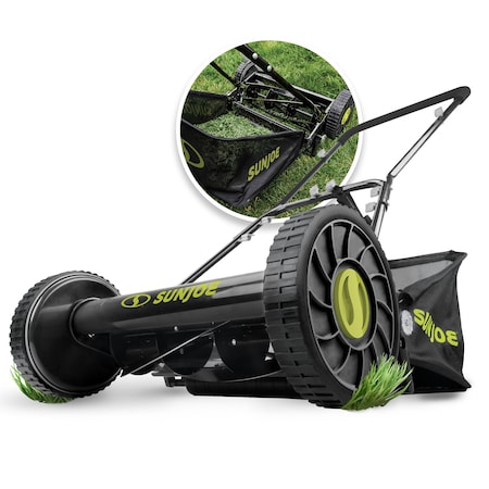 Manual Mower, w/Grass Catcher, 16