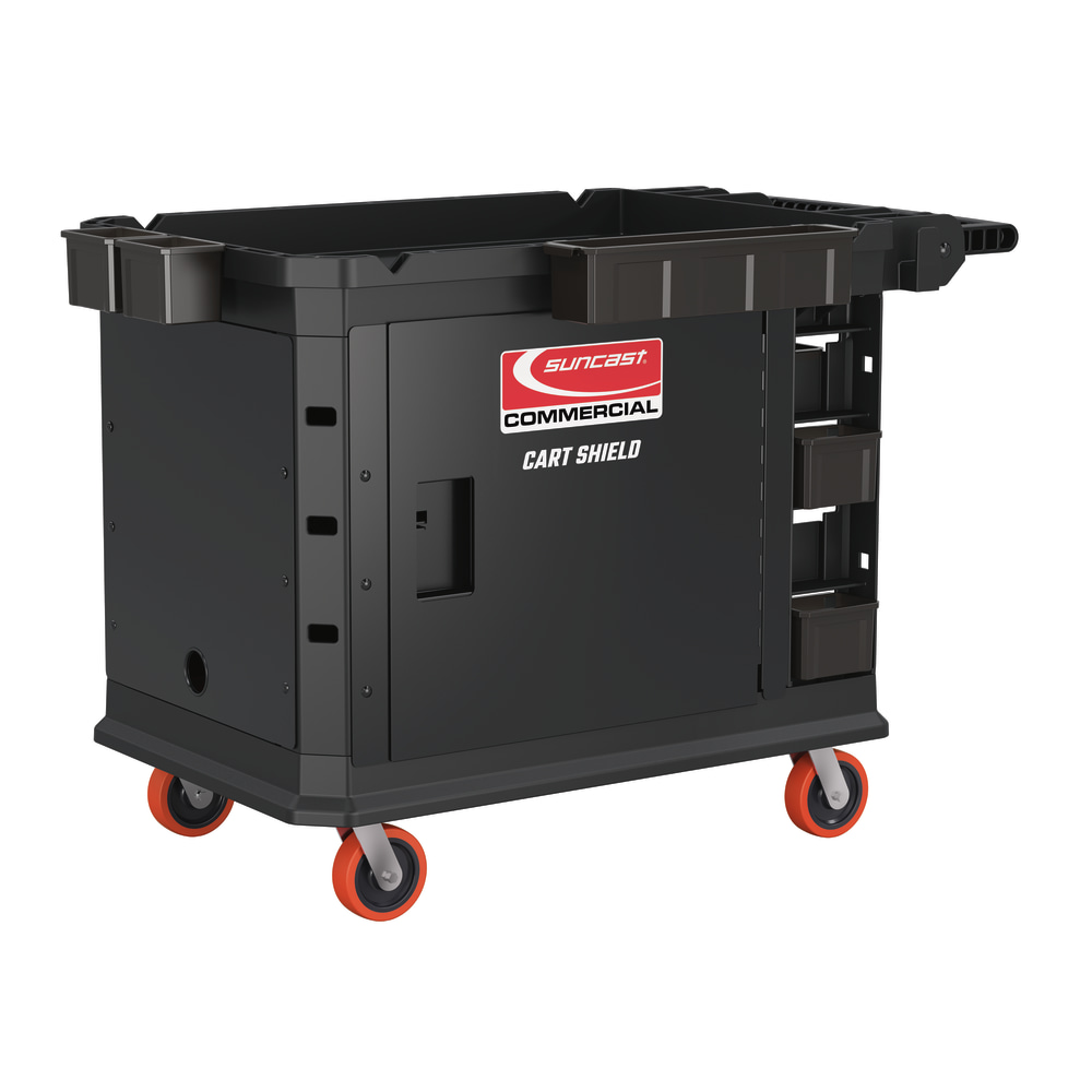 Suncast Commercial Utility Cart Shield, Black, PUCCS2645 MPN:PUCCS2645