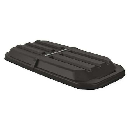 Tilt Truck Lid, Black, 1 cu. yd., Hinged MPN:RMTT100LID