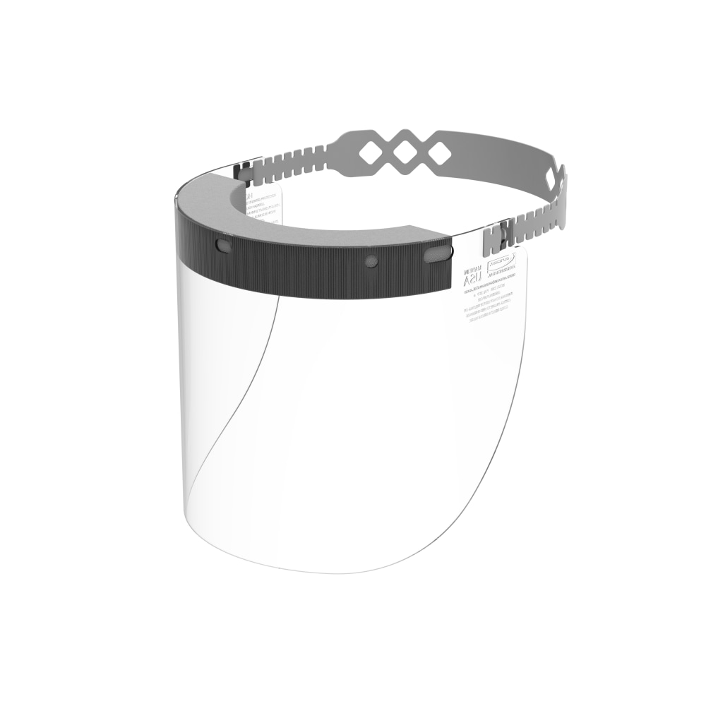 Suncast Commercial Single-Strap Face Shields, One Size, Clear, Pack Of 24 Shields MPN:HGSASSY24