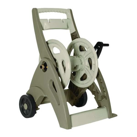 Garden Hose Reel, Cart, 15 in, Resin MPN:JNF175B