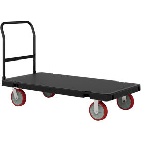 Suncast® Heavy Duty Platform Truck w/ Foam Deck 1600 lb. Capacity 64-1/2