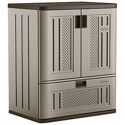 Plastic Storage Cabinet 20 x36 Silver MPN:BMC3601