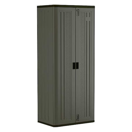 Shelving Storage Cabinet, 72 in H, 30 in W, 20-1/4 in D, Recessed Pull, Padlock Hasp, 3 Shelves MPN:BMC7200
